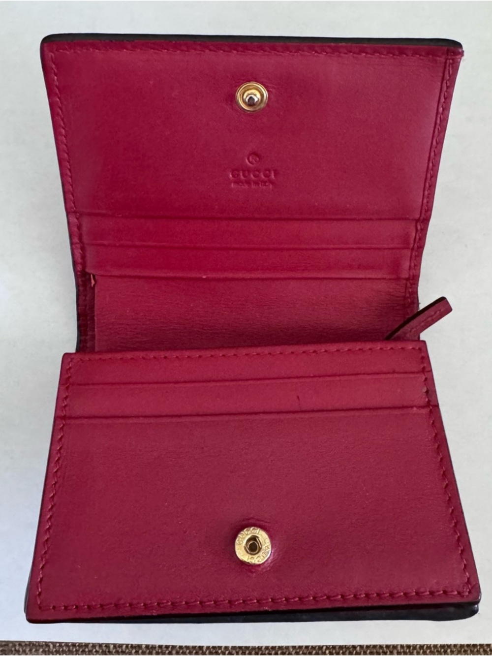 Authentic Gucci Supreme Bosco The Cat Wallet - Picture 5 of 12